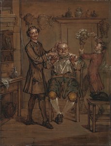 El barbero de Marcellus Laroon the Younger