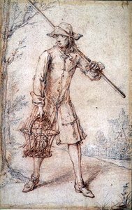 Un cazador de aves de Marcellus the Elder Laroon