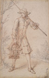 Un cazador de aves de Marcellus the Elder Laroon