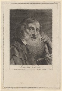 Sanctus Paulus de Marco Alvise Pitteri after Giovanni Battista Piazzetta