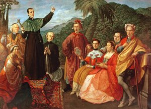 Un jesuita y su familia