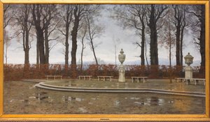 Los Jardines Reales de Turín tras las lluvias de marzo de Marco Calderini