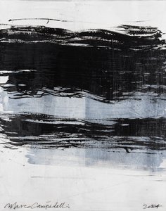 Big Line, 2024 (acrílico sobre lienzo) de Marco Campedelli