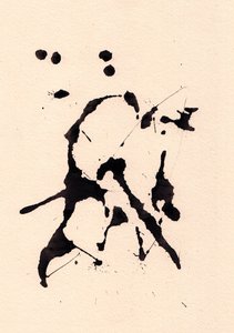 Blot, 2018 (tinta sobre papel)