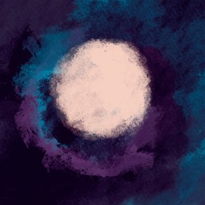 Luna llena, 2024 (pintura digital)