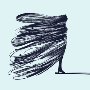 La niña mariposa, 2014 (tinta sobre papel) de Marco Campedelli