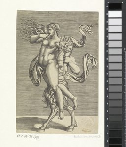 Sátiro y ninfa