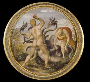 Hércules y la hidra de Lerna