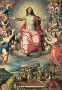 Alemán: Lagar místico y Cristo en la gloria