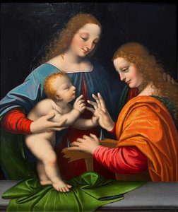 El matrimonio místico de Santa Catalina de Marco d