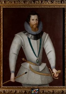 Robert Devereux, II Conde de Essex (1556-1601) de Marcus (attr. to) Gheeraerts