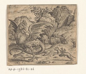 Fábula del basilisco y la comadreja de Marcus Gheeraerts (I)