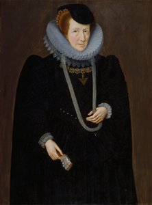 Retrato de mujer, probablemente Mary, Lady Scudamore de Marcus Gheeraerts the Younger