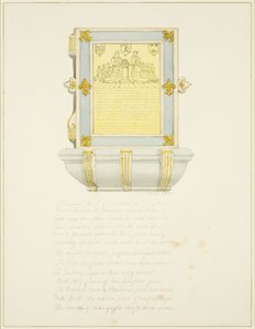 Placa mural del concejal R. Kitchin