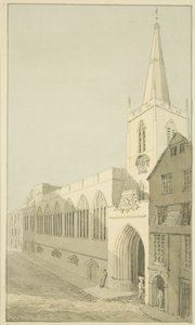 Lado norte de la Iglesia de St John