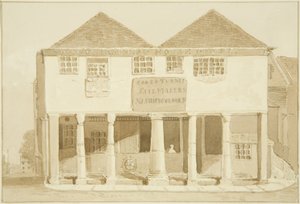 El antiguo mercado de maíz en el muelle de Marcus H. Homes