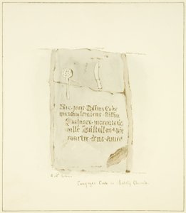 Lápida del cocinero de Canynges