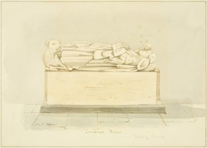 Tumba del portador de la bolsa de los Canynges en St Mary Redcliffe de Marcus H. Homes