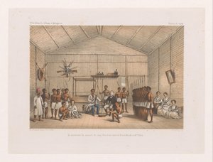 Visita al Príncipe Ratsiba y Ceremonia del Juramento de Sangre La ceremonie du serment du sang (Fatidrah), entre le Prince Ratsiba et Mr. Sondeo (título en objeto) Viaje de François P.L. Polen a Madagascar (título de la serie) F.P.L. Polen R.s. yo Fauna D. de Marcus Jacob Goedkind