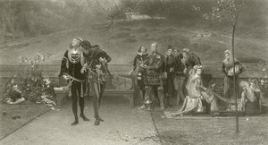 Eduardo II y Piers Gaveston