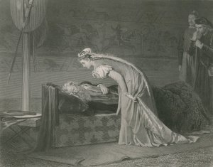 Lear y Cordelia, Rey Lear de Marcus Stone