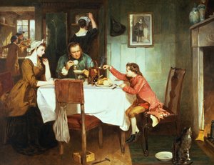 El joven James Watt jugando con vapor