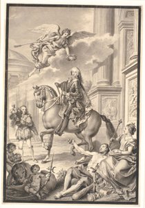 Frederik V homenajeado por Dinamarca y Noruega de Marcus Tuscher