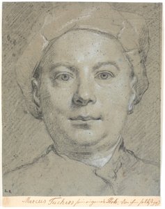 Autorretrato de Marcus Tuscher
