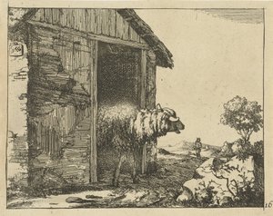 Ovejas en redil Ovejas (título de la serie) de Marcus de Bye