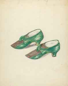 Zapatos de mujer, c. 1940 de Margaret Concha