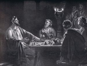 La introducción de pesos y medidas en Grecia, ilustración de "Hutchinson