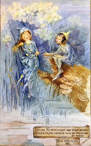 La ninfa y el duende verde de Margaret E. Bayliss