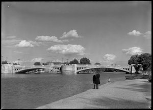 Vista del puente desde el oeste de Margaret Florence Harker