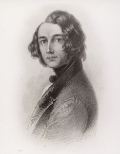Charles Dickens (1812-1870), novelista inglés, 1844 de Margaret Gillies