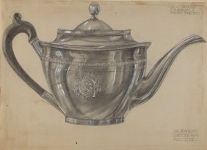 Tetera de plata de Margaret Knapp