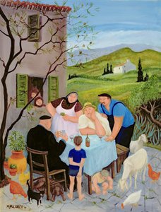 Le Dimanche (óleo sobre lienzo)