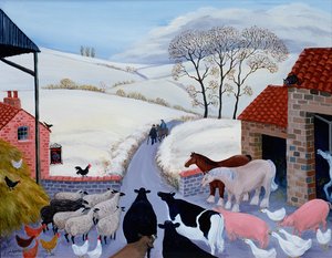 No hay sitio en la posada de Margaret Loxton