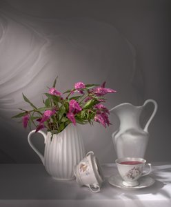 Flores para una elegante hora del té de Margareth Perfoncio