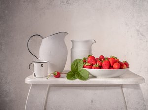Fresas frescas de verano