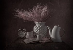 Una tranquila hora del té de Margareth Perfoncio