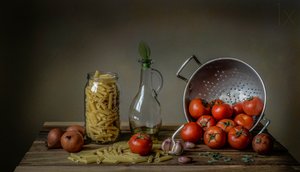 Ingredientes rústicos italianos de Margareth Perfoncio