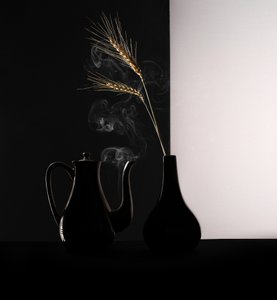 Tetera humeante «Golden Wheat» de Margareth Perfoncio