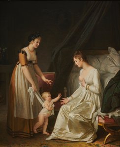 La madre lactante de Marguerite Gerard