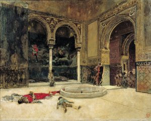 La matanza de los Abencerrajes de Marià Fortuny Marsal