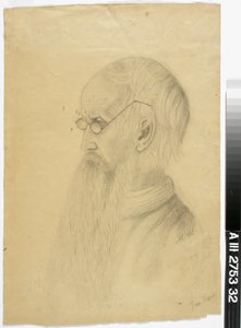 Porträt des Vaters des Künstlers de Maria Wiik