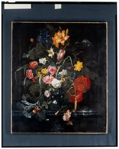 Un bodegón de flores de Maria van Oosterwyck