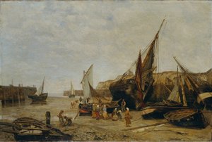 El puerto de Dieppe de Maria von Parmentier