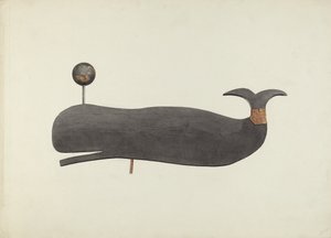 Veleta de ballena, c. 1938 de Marian Page