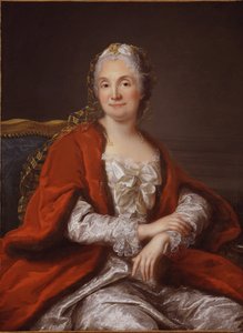 Retrato de Madame Geoffrin de Marianne Loir