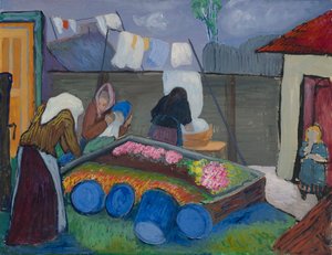 Lavanderas, 1904 de Marianne von Werefkin